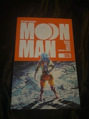 Kid Cudi’s Moon Man Volume 1 Ignition Graphic Novel - Orange & Multicolor Cover